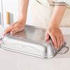 Drain Basket Pasta Strainer with Handle Large Capacity Rust-Resistant Dishwasher Safe Rice Noodle Filter Kitchen Colander