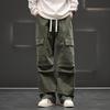 Men's Plus Size Multi-Pocket Cargo Pants