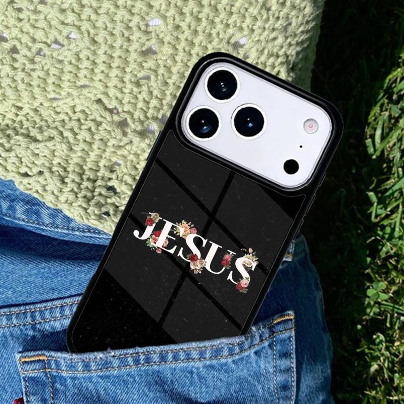 Faith Christian Religious Jesus soft phone case cover Compatible with for IPhone 17air 16e 15 14 13 12 11Pro Max 17 Air
