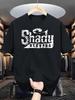 Tričko Shady Records s hip hopovým vzorem Vhodné na koncerty, do posilovny, na venkovní aktivity - Jaro/Léto/Podzim Street Style - M...