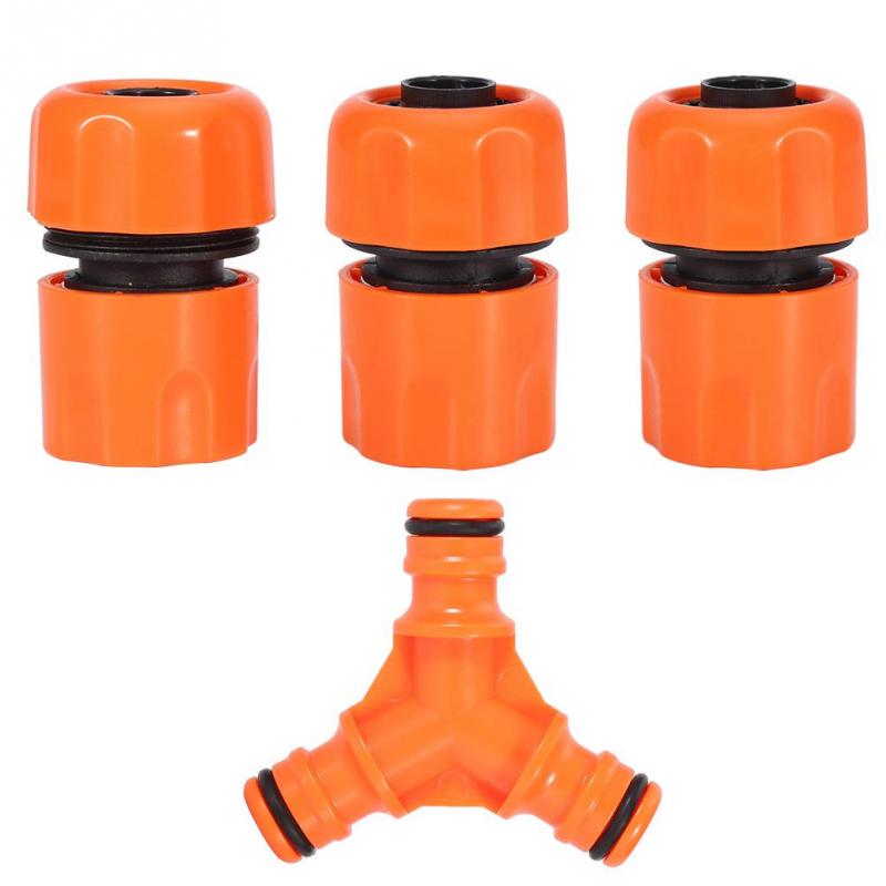Y-Shaped 3 Way Hose Connector Splitter Garden Water Splitter