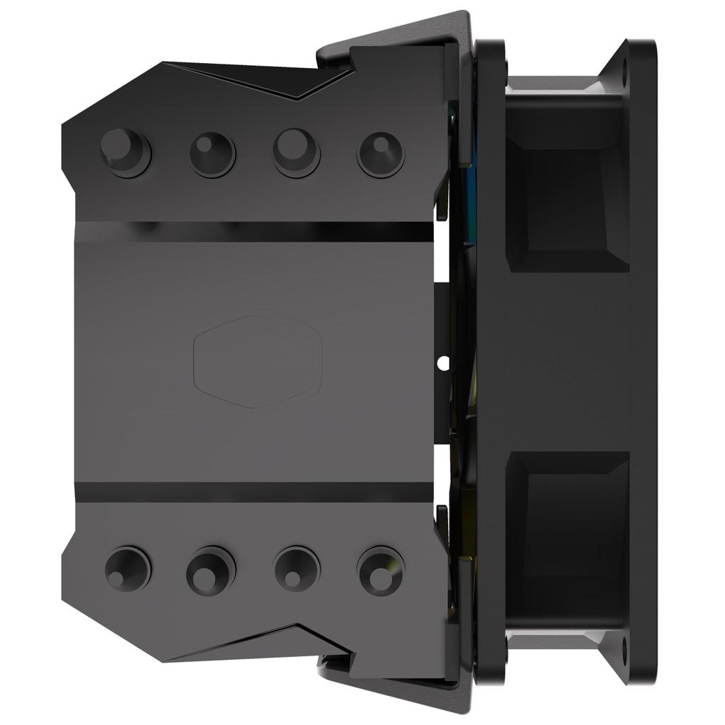 Cooler Master Hyper 411 Nano ARGB Side-Flow CPU Cooler, Black, RR-H410-25PA-R1 (FN2499)