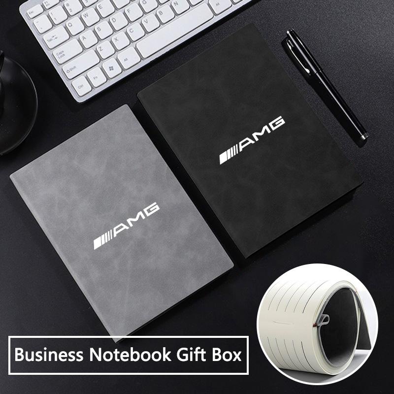 2025 Heet Notitieboek+Pen met Handtekening Cadeaubox Set Aangepast Cadeau Voor Mercedes Benz AMG Klasse A W222 W204 W214 CLS CLE CLA Auto Logo A