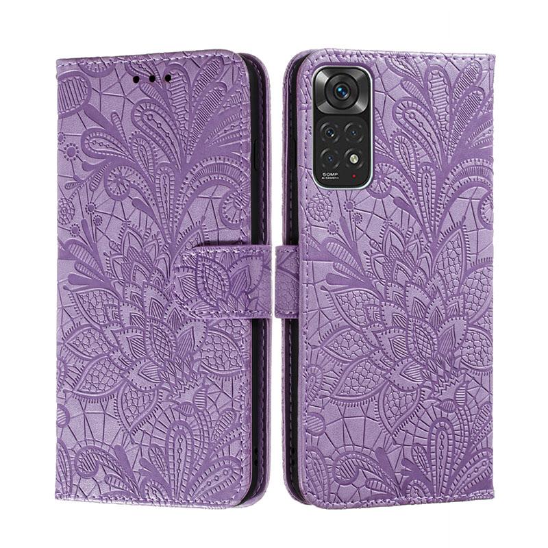 Flower Flip Book Stlye Leather Case For Xiaomi Redmi Note 11 Pro 12 10 Redmi 10C 11A 10A Mi 11 Lite 11T Poco X4 Pro 5G Cover M4