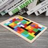 Wooden Tetris Building Blocks for Children's Educational and Cognitive Development