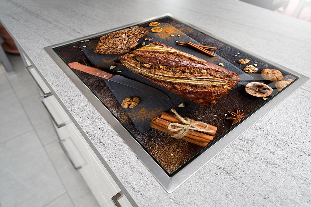 GLAS-KOCHFELD-SCHUTZPLATTE 70x52 BROT
