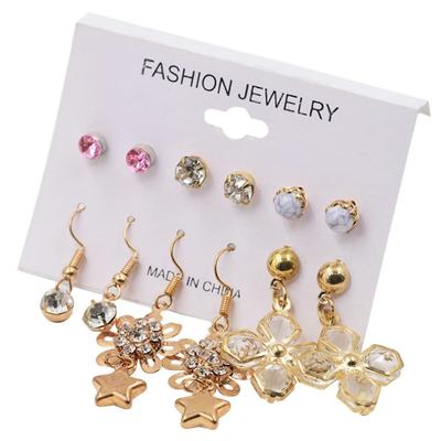 Long Earring Set, Earring Chain, Daily Bling Bling Set