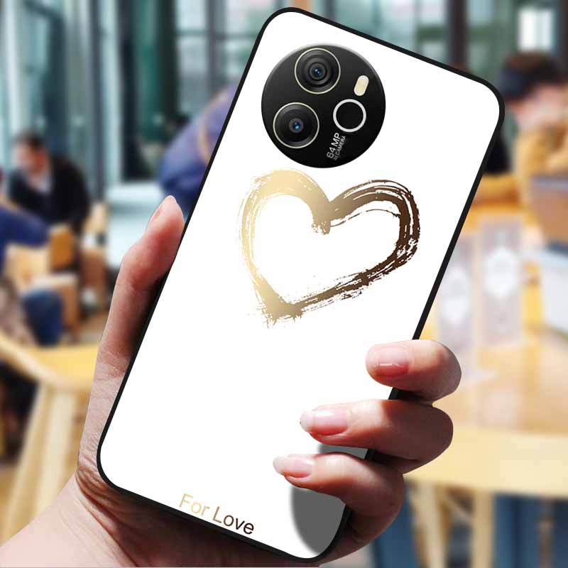 For Blackview Shark 8 Case 6.78" Cartoon Painted Cover Lovely Case Soft Silicone Protect Cover For Blackview Shark8 Cases Bumper