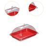 Cake Stand Cover Dessert Lid Easy To Clean Elegant Clear Plate Splatter Guard for Cheese Cupcake Party Wedding Decoration