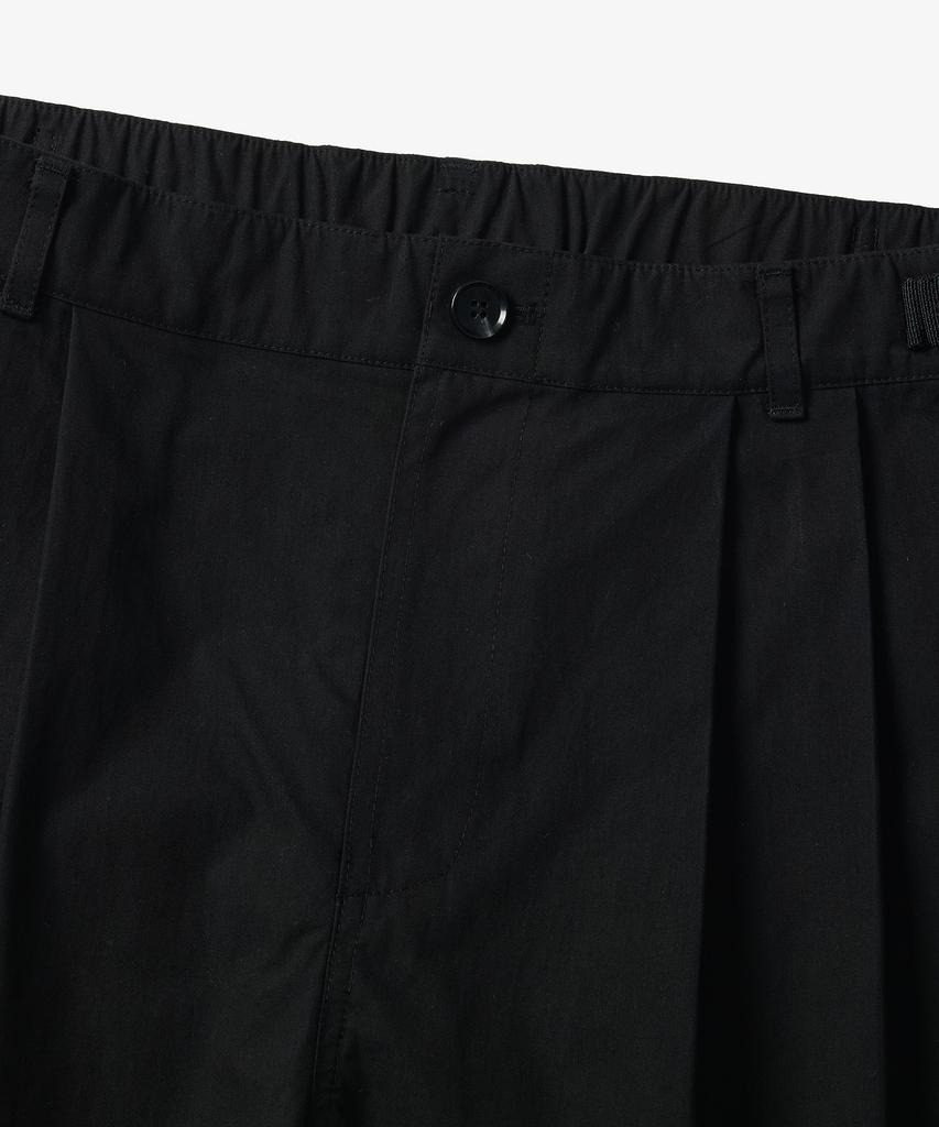CRITIC 2Tuck Big Wide Pants Black