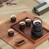 Nanshan Gentleman Chinese Style Ceramic Tea Set with Warming Stove