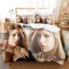 Luxury New 3D Print Avril Lavigne Bedding Set Single Twin Double Queen King Cal King Size Bed Linen Set