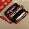Long Women Wallet Purses Tassel Coin Holder_arge Capacity Double Zipper Pu LeatherCard Multilayer Storage Moneyclip Clutch Bag