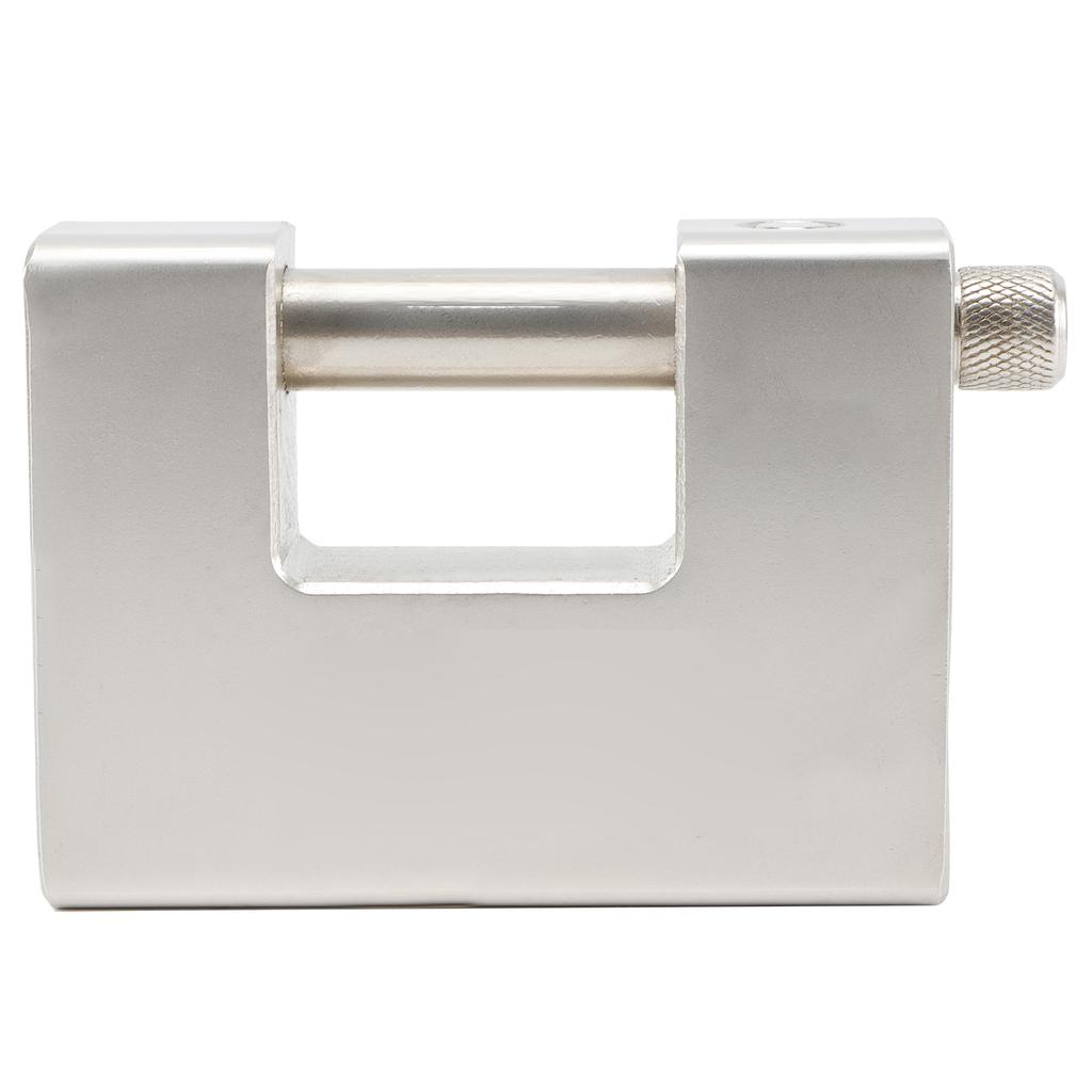 Hochsicherheitsschloss Rechteckig Dicker Bügel Diebstahlschutz Eisen D-Form Türschloss