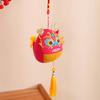 2024 Chinese New Year Dragon Plush Toy with Lanyard Tassel Dragon Mascot Doll Pendant Hanging Ornament Chinese Lunar New Year Gift