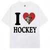 Heated Rivalry I Love Hockry T Shirts Llya Rozanov Unisex Women Fashion Vintage Tshirt Oversized 100 Cotton Tshirts Streetwear