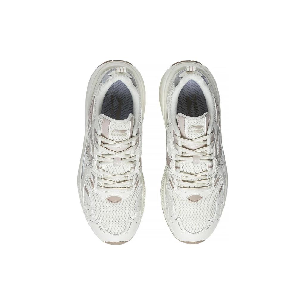 Li Ning 92 CICI Rutschfest Abriebfest Dämpfung Niedrig geschnitten Sportlich Lässig Schuhe Damen Weiß AGCT050-1