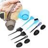 Hair Coloring Brush Hair Tint Salon Mixing Bowl Anti‑Slip Hair Dyeing Styling Tool