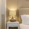 Modern Style Linen Small Lamp Shades Neutral Tone Minimalist Lamp Shade Adapter Beige Color Lamp Shade Ring Lighting Accessories