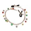 Bdsm Bondage Choker Collar with Nipple Clamp Breast Clip Chain Fetish Slaves Flirt Adult Games Erotic Tools Sex Toys for