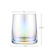 270ml Simple Style Glass Mug Multifunctional Glass Single Layer Household Water Cup Mouthwash Cup Milk Coffee Drinking Cups