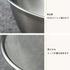 Doveja 4-Piece Colander and Bowl Set, Stainless Steel with Draining Holes, Includes Colander, Bowl & Colander, Set of 4