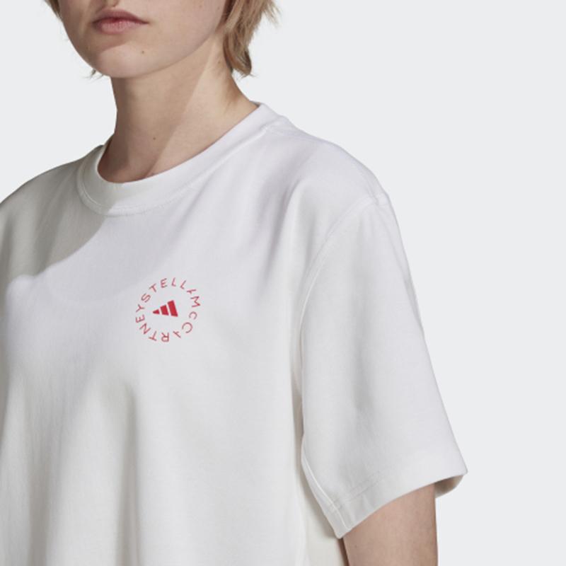 Adidas Asmc Logo Short Sleeve T-Shirt Women Tops White GT9442