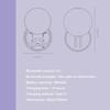 Invisible Sleep Earbuds Mini Wireless Bluetooth 5.3 In-Ear Headphones with Noise Cancelling LED Power Display Beige