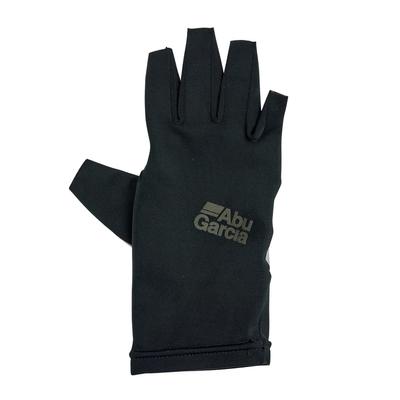 Abu Garcia Sunblock Palmless Gloves Black L Size