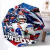 Printed Dallas Cowboys Folding Umbrella,Outdoor,Leisure,And Travel Umbrella,Durable Umbrella Fabric,Birthday And Holiday Gift
