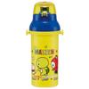 Skater Water Bottle, 480ml, Maizen Sisters 23, for Children, Antibacterial Plastic, Made in Japan, PSB5SANAG-A