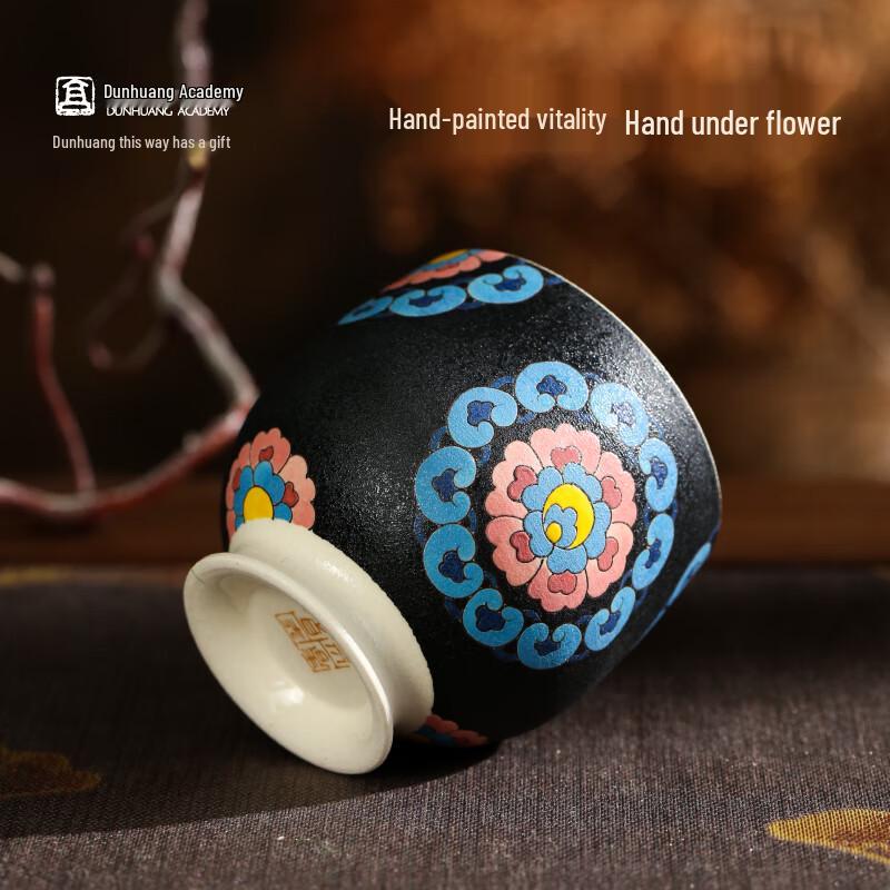Dunhuang Auspicious Ceramic Tea Cup
