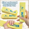 Weicher Slow-Rebound Butterstange Squishy Spielzeug Realistisches Dekompressions Fidget Spielzeug Stressabbau Geschenke für Erwachsene Kinder Partygeschenke