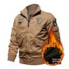 Nuevas Chaquetas Bomber de Invierno para Hombre Chaquetas de la Fuerza Aérea Masculina Estilo Safari Multi Bolsillos Chaquetas de Trabajo Calidad Hombre Algodón Abrigos Cargo