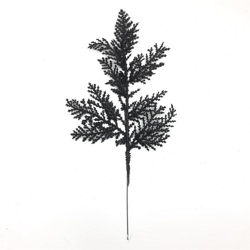 

3/5/10СМ Рождественские украшения Сосновые иголки Искусственный букет Украшение для елки Домашний декор Новый год Рождество 2025 Аксессуары 3Pcs чёрный