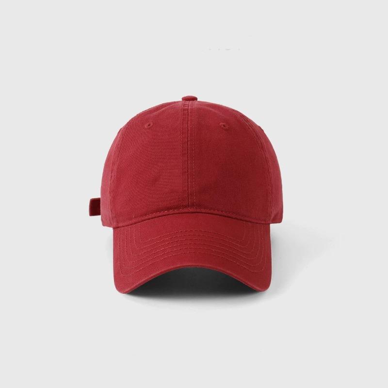 Summer solid color baseball cap men's and women's black soft top cap tide