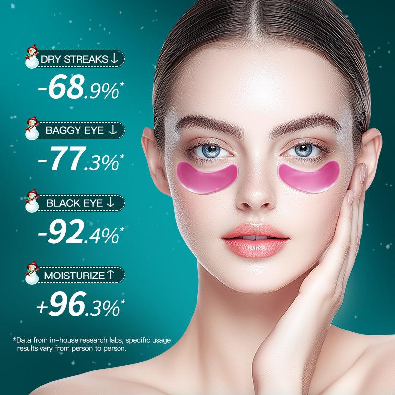 50/100Pcs Collagen Eye Mask Moisturizing Under Eye Patches Dark Circles Fine Lines Care Blueberry Avocado Eye Patches