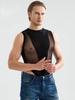 Exotische Sm Damen Herren Neu Sexy Nachtwäsche Große Größen Enges Outfit Fischernetz Tanktops Mode Süß Durchsichtig Transparente Weste 536H