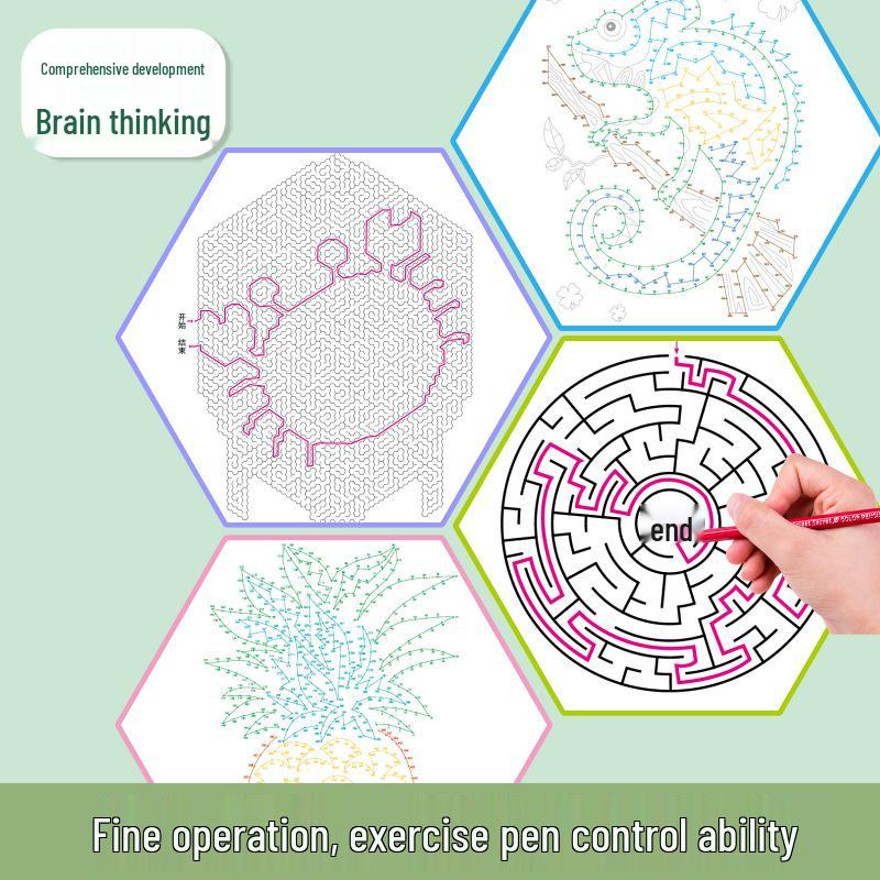 Children's Brain Boost: Maze Adventure for Whole Brain Development