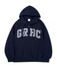 Ghost Republic Grbc Big Patch Oversized Zip-Up Hoodie Ghz-269