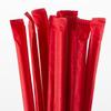 Strix Design Flexible Colored Straws, 900 Straws (300 Straws x 3 Packs), Red, 21cm, Individually Wrapped, Hygienic, Flexible, Stylish, Perfect for Caf
