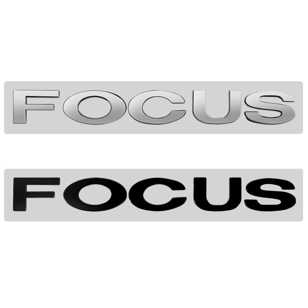 1pc 3D ABS Chrome Car Sticker Sport Emblem Auto Badge Decal Stickers For Ford ST Focus Mk2 3 Edition Fusion Mustang Accessories