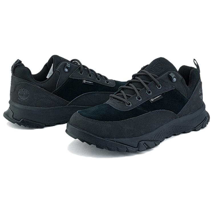 Timberland Pantofi de drumeție casual, confortabili, impermeabili, ușori, cu gleznă joasă, pentru bărbați, pantofi de drumeție, negri A6D7NEK5