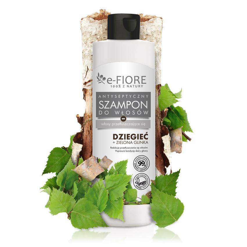 

e-FIORE Шампунь Дьогтьовий з глиною, 250мл