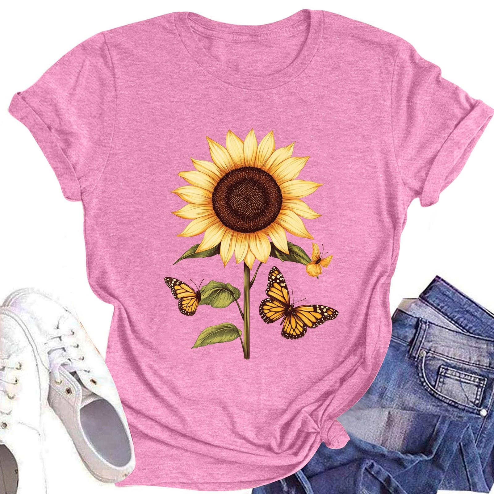 

Детская футболка с круглым вырезом и короткими рукавами 100 розовый