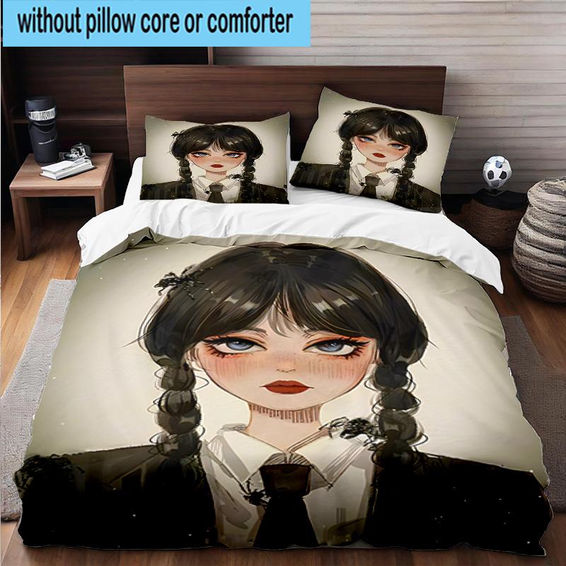 3PCS Colorful Web Adams Design 3pcs Bedding,Including 3PCS Duvet Cover And 2pcs Pillowcases Perfect for Christmas,Ideal for Bedroom, Dormitory