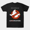 Tricou Negru cu Imprimeu pentru Bărbați Ghostbusters Imprimeu pe Hârtie de Transfer Fără Tăiere Tricou din Bumbac