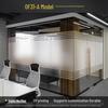 Decorative Frosted Glass Sticker for Office Partitions