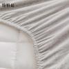 Yiyiai Washed Cotton Quilted Fitted Sheet