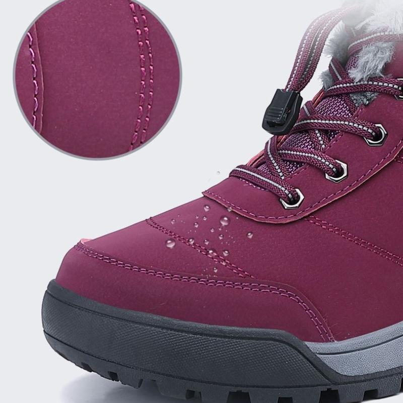 Warm Fur Lightweight Cotton Shoes Men Walking Footwear Male Winter Shoes Sneakers